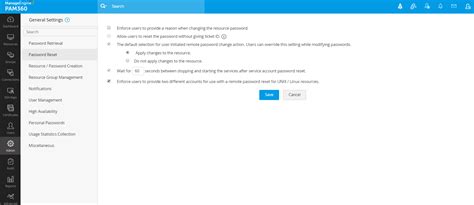 pana365 login password|PAM360 General Settings .